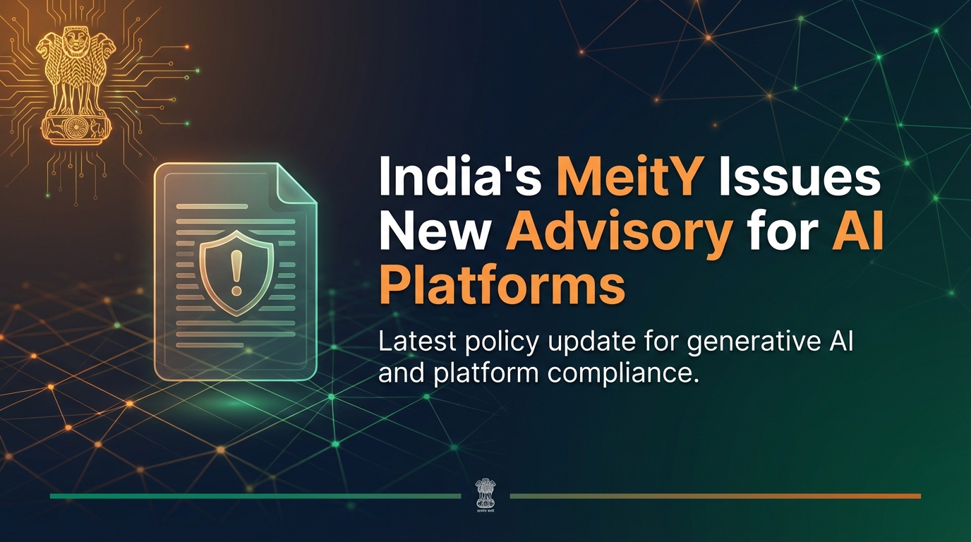 MeitY AI Advisory